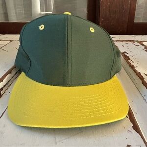 Classic Green and Yellow Men's Cap